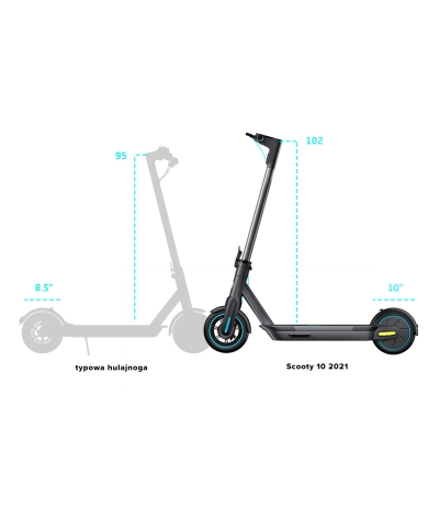 copy of Patinete eléctrico Motus Scooty 10 2021 350W 35km/h
